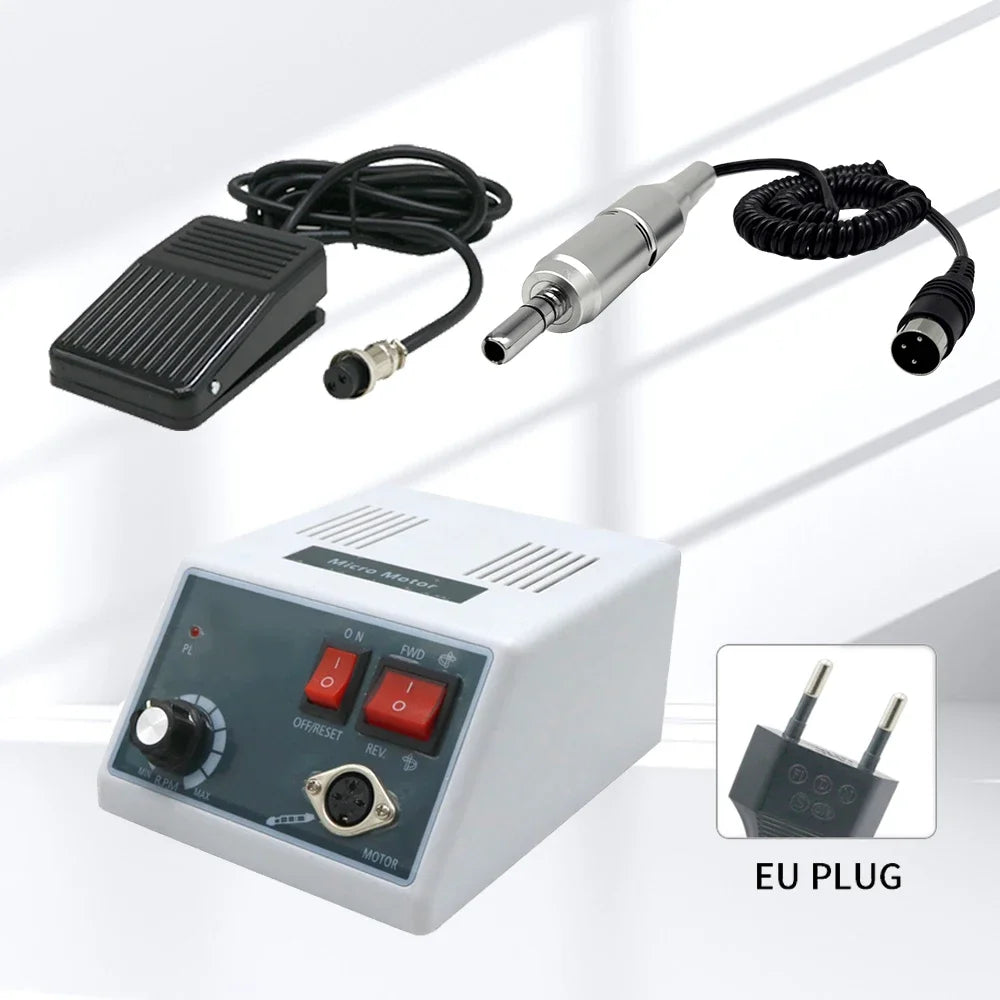 Dental 35000Rpm Lab Electric Micromotor Polishing Handle 18 102 204 Motor For Nail Drills Electric Polishing Kits