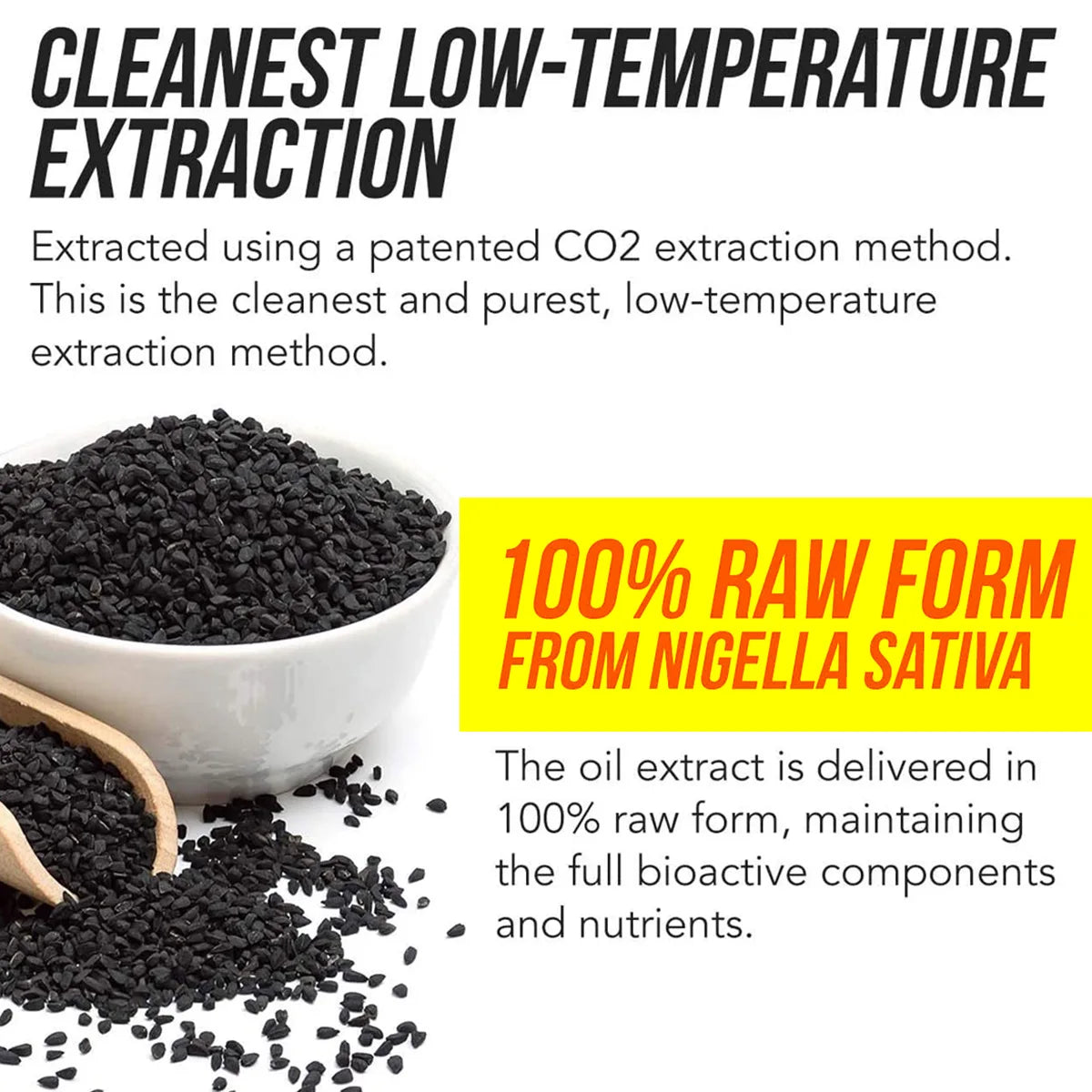 30ml Multipurpose Black Seed Oil Cold Pressed Virgin Black Castor Oil Black Cumin Seed Oil Skin Care Body Care Nourish Hair