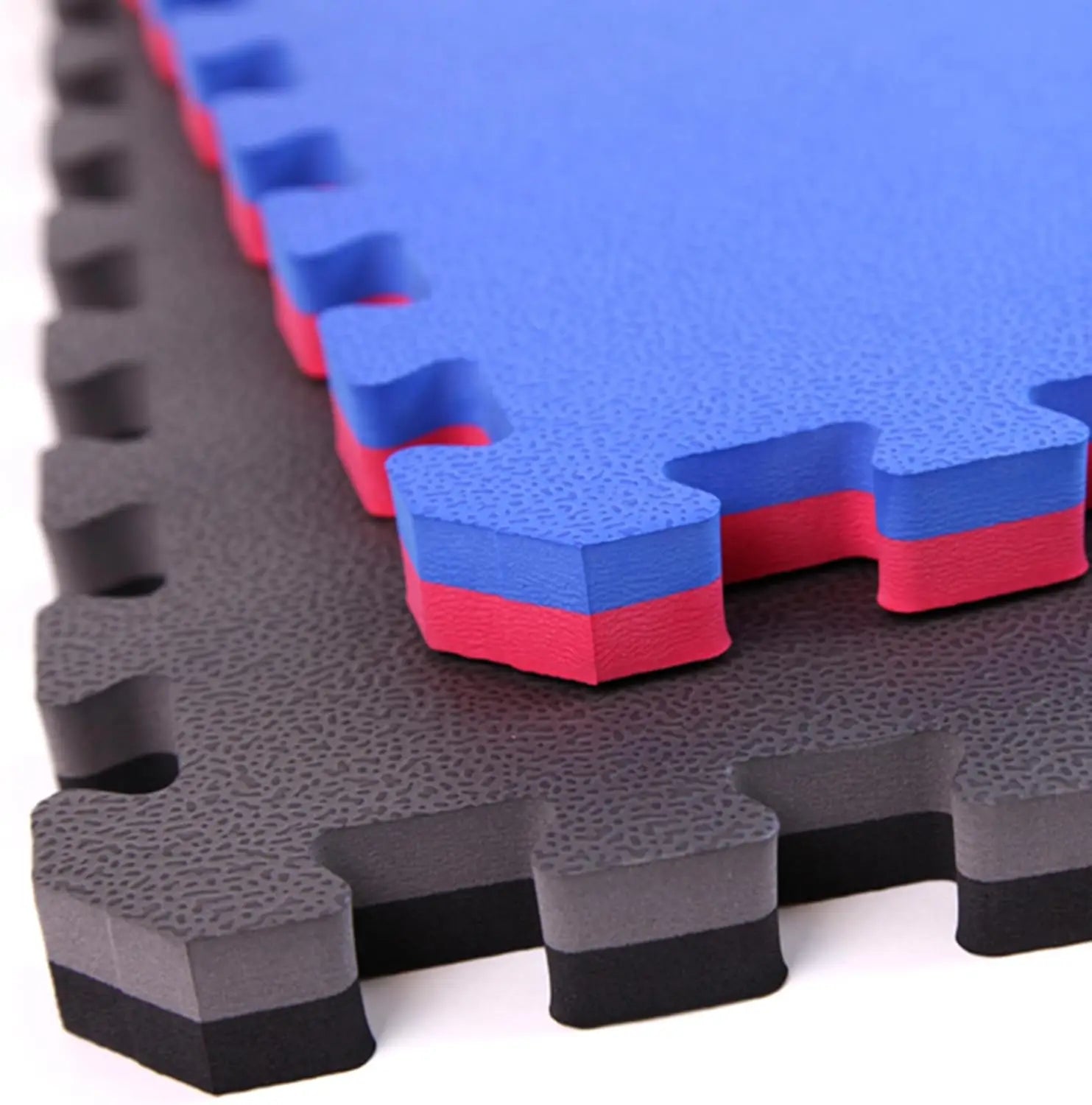 FlooringInc's 1" Thick Foam Tiles, 3'x3' or 2'x2' Reversable Interlocking Tiles, Ideal Yoga Mat, Gymnastics Mat, Workout Mat for