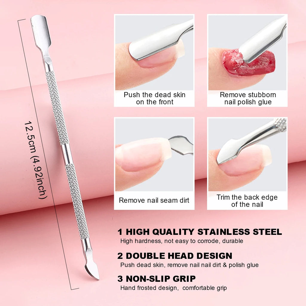 Nail Gel Remover Set 15ml Gel Blast & Soft Gel Remover Professional Not irritation Painless Semi-Permanent Nail Polish Cleaner