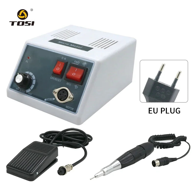 Dental 35000Rpm Lab Electric Micromotor Polishing Handle 18 102 204 Motor For Nail Drills Electric Polishing Kits