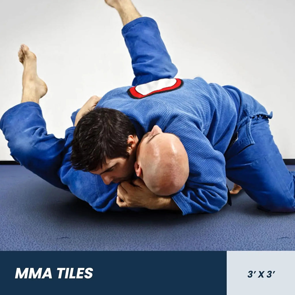 FlooringInc's 1" Thick Foam Tiles, 3'x3' or 2'x2' Reversable Interlocking Tiles, Ideal Yoga Mat, Gymnastics Mat, Workout Mat for