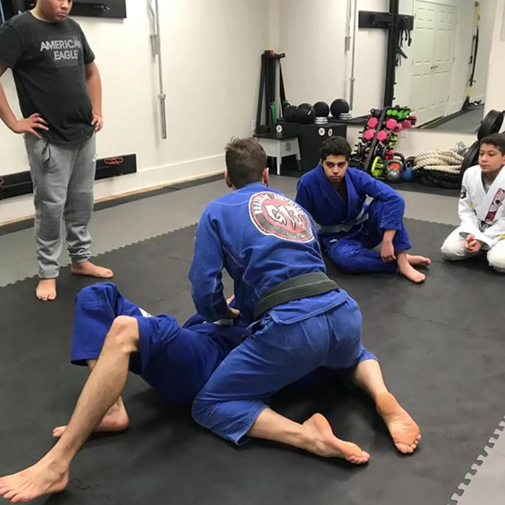 FlooringInc's 1" Thick Foam Tiles, 3'x3' or 2'x2' Reversable Interlocking Tiles, Ideal Yoga Mat, Gymnastics Mat, Workout Mat for