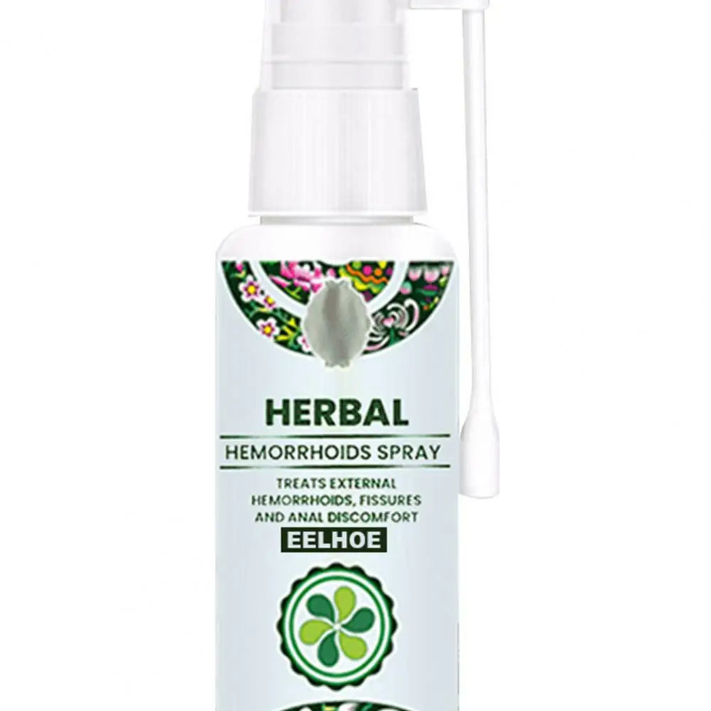 Healthy Portable Pain Relieve Anal Pain Hemorrhoids Spray Easily Operate Lightweight Anal Hemorrhoids Spray for Anal