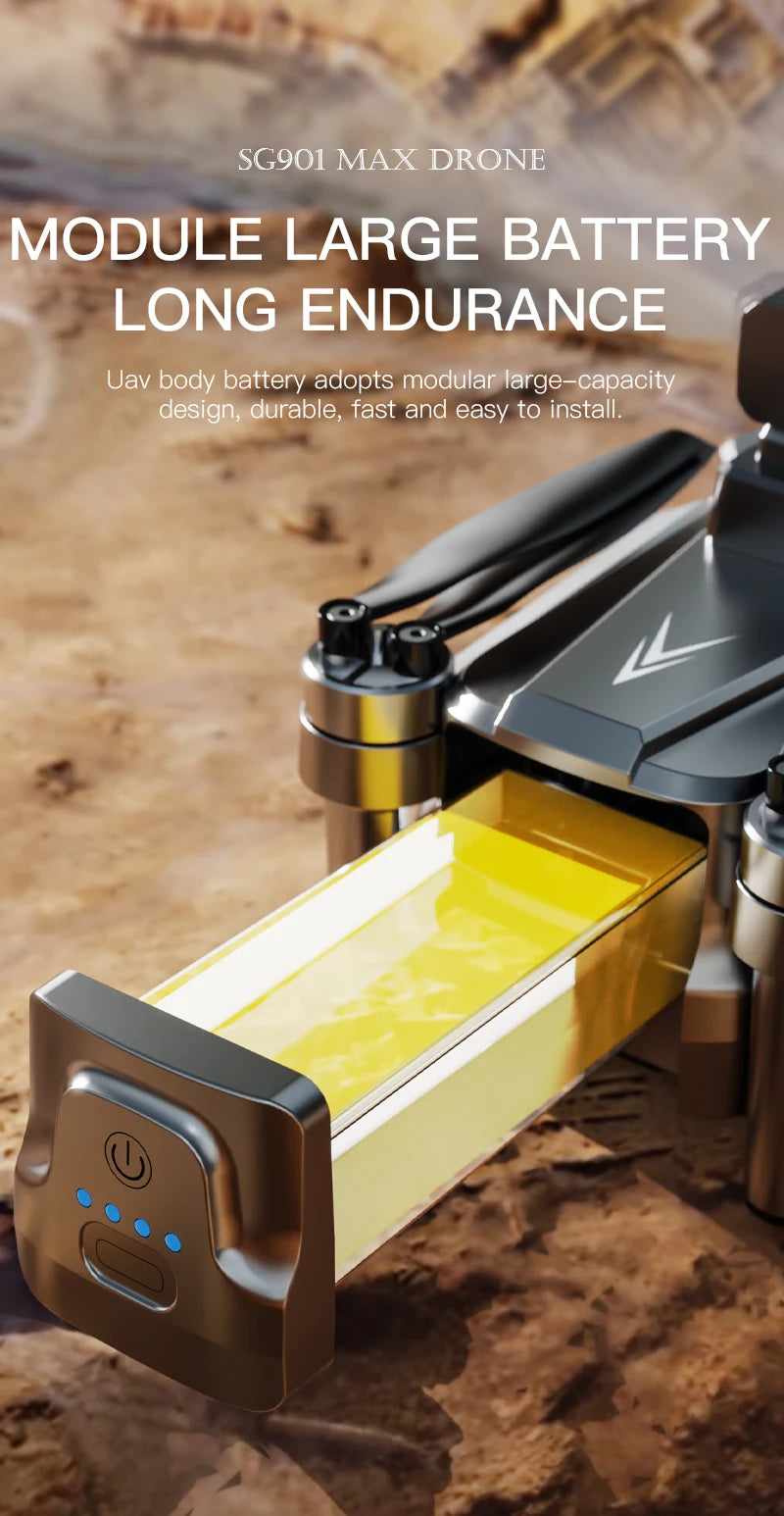 Mini Drone Professional GPS HD Camera Drones 5G WIFI FPV Video 4k UAV 4.5 inch large screen remote control RC Dron SG109 PRO MAX