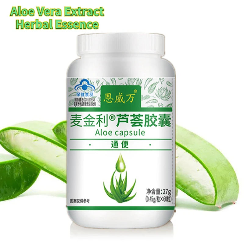 Colon Cleanser Detox for Flush - Aloe Vera Softgel Capsules , Supports Digestive Health