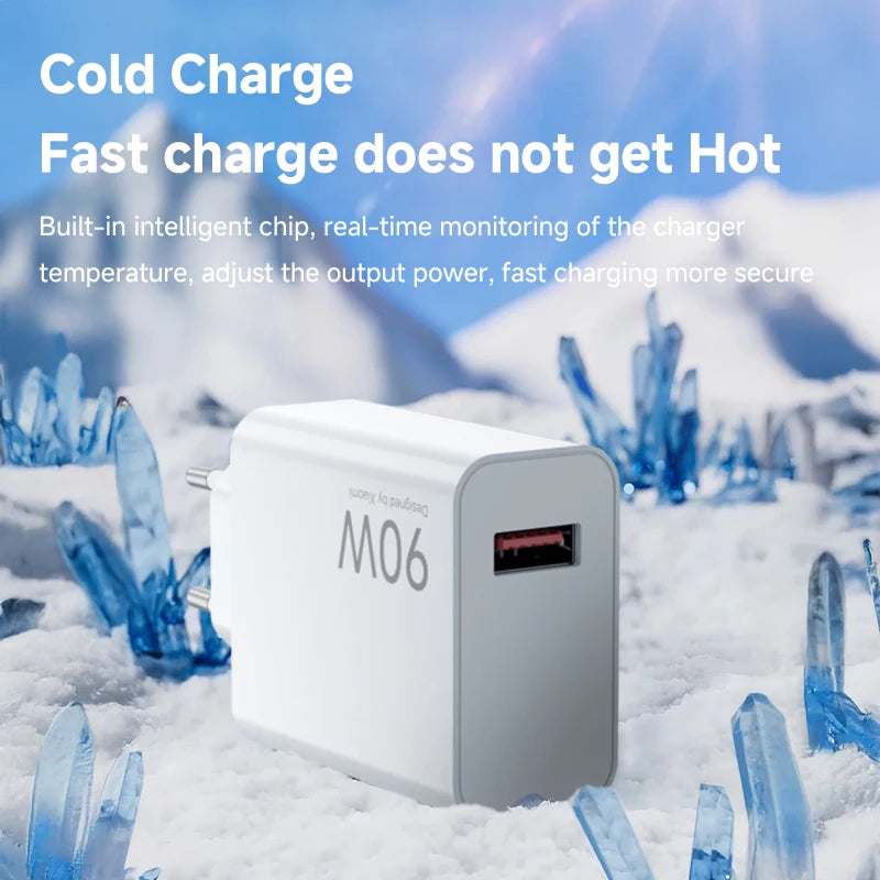 90W 6A Turbo Fast Wall Charger Original Xiaomi 15 14 13 12 11 Pro Ultra Lite USB To Type C Quick Charging Phone Cable Redmi Note