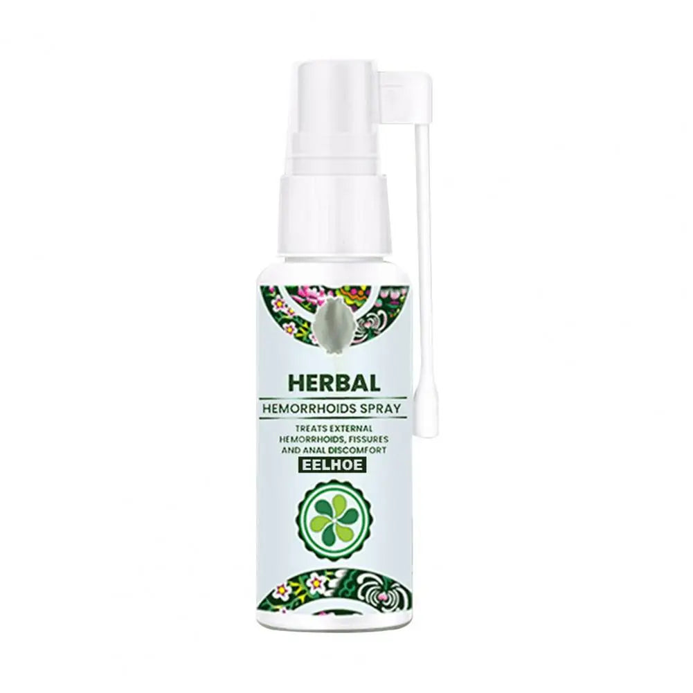 Healthy Portable Pain Relieve Anal Pain Hemorrhoids Spray Easily Operate Lightweight Anal Hemorrhoids Spray for Anal