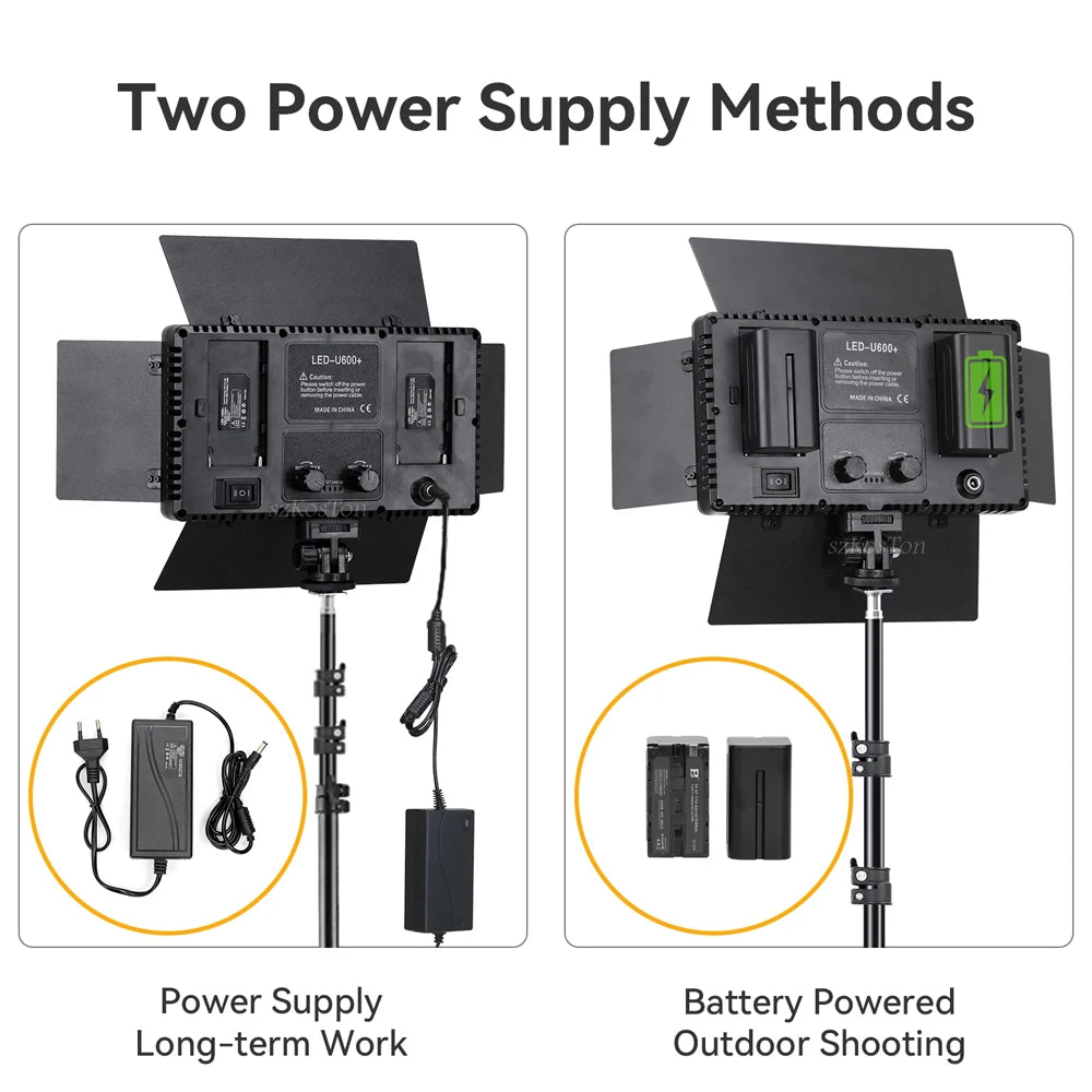 LED Lights Photography Camera Video Lamp Photo Studio Kits Panel Lamp Stand Light Selfie Light For Streaming Tiktok Eyelashes