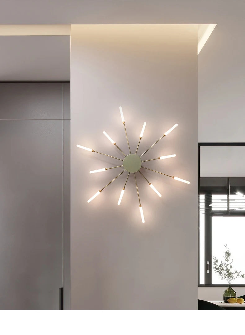Modern Led Fireworks Pendant Lamps for Living Room Bedroom Chandelier Led Ceiling Hanging Lamp Home Furnishing lighting