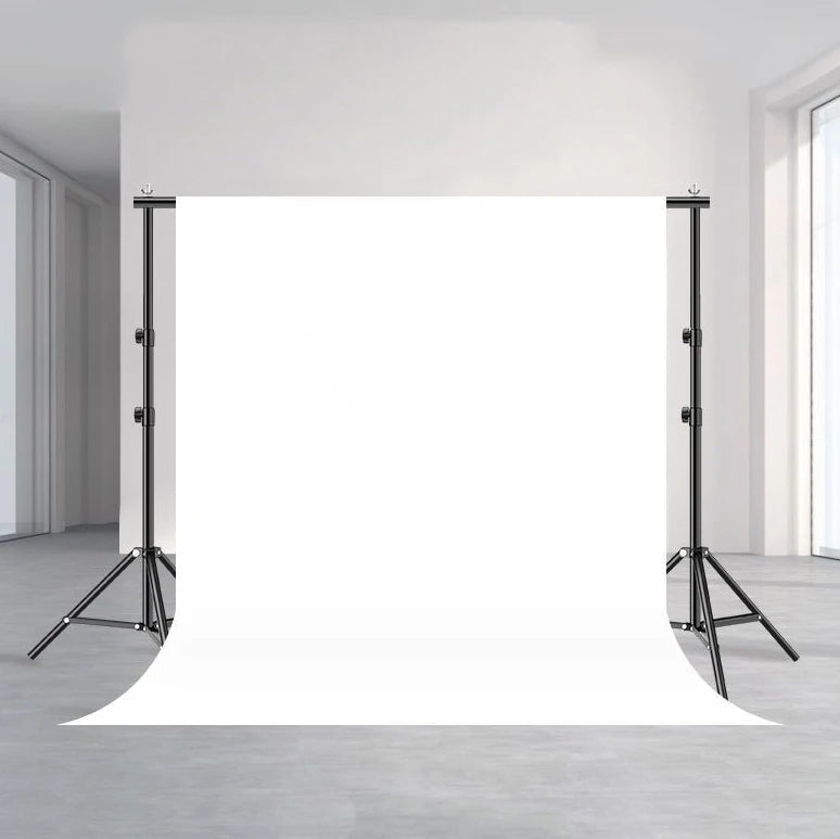 Solid White Photography Backdrop Vinyl Material Product Portrait Video Youtube Live Photocall Background DIY Photo Studio Prop