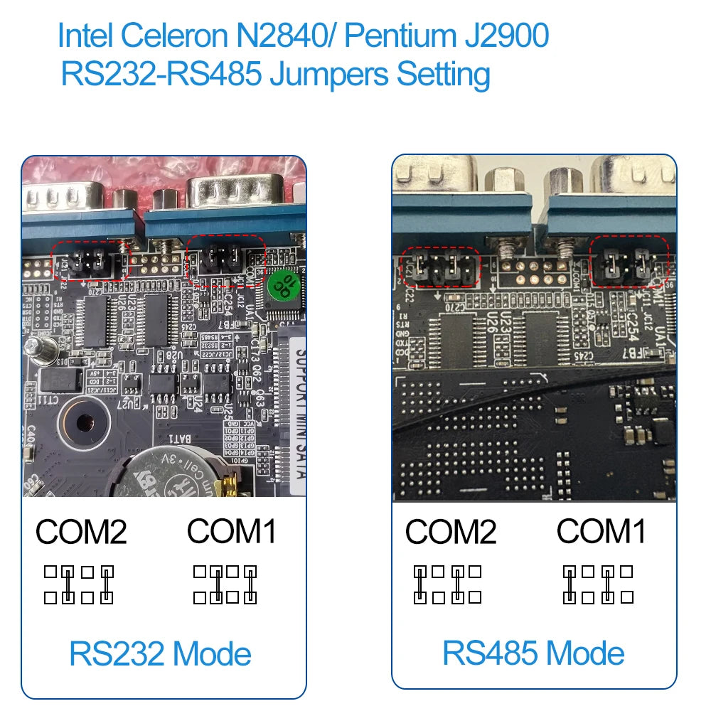 XCY Fanless Mini PC Intel Celeron J6412 N5105 2x GbE LAN 2x RS232 HDMI VGA WiFi 4G LTE Windows 10 Linux Industrial Computer