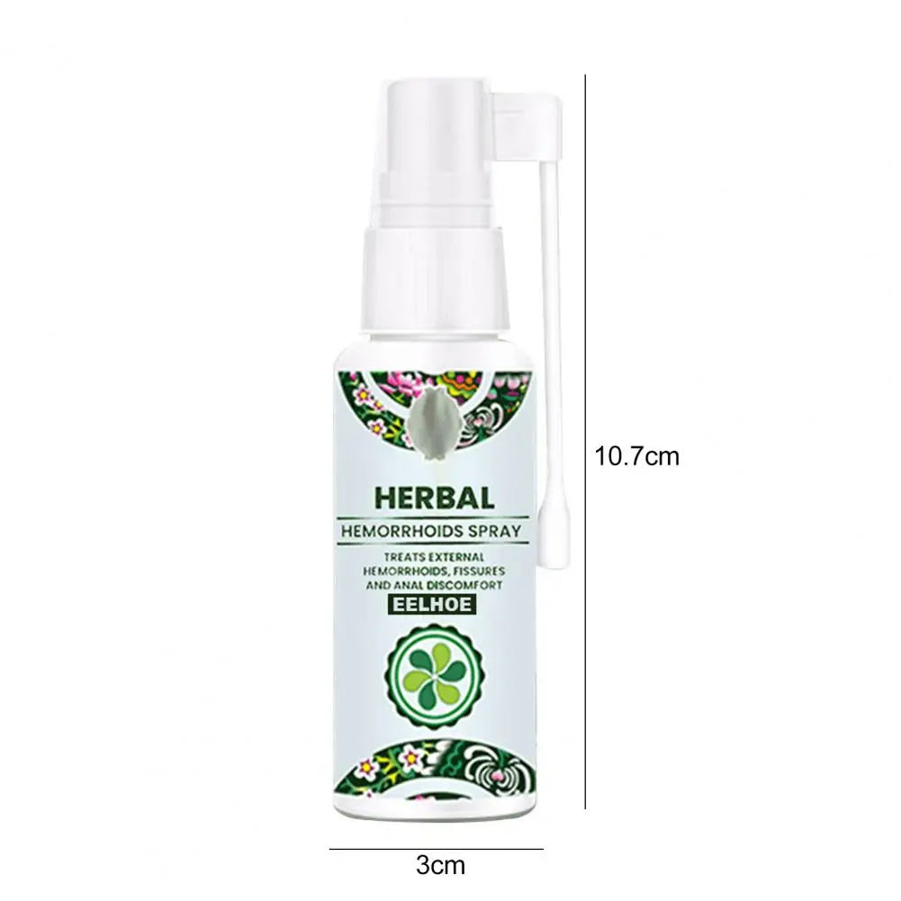 Healthy Portable Pain Relieve Anal Pain Hemorrhoids Spray Easily Operate Lightweight Anal Hemorrhoids Spray for Anal