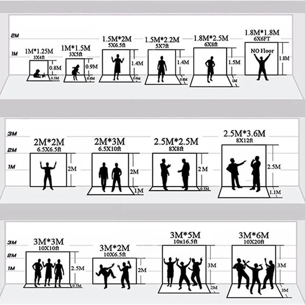 Solid White Photography Backdrop Vinyl Material Product Portrait Video Youtube Live Photocall Background DIY Photo Studio Prop