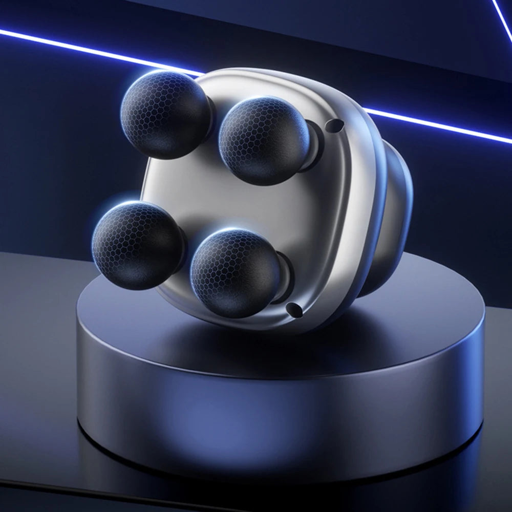 Four Head Fascia Gun, Household Fully Automatic Muscle Relaxation Massager, Mini Electric Massager