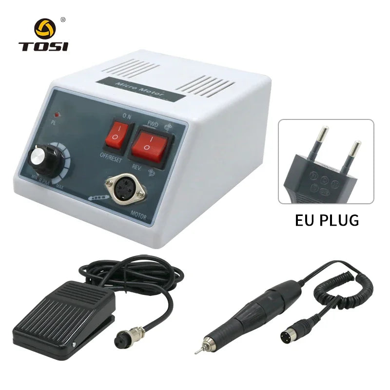 Dental 35000Rpm Lab Electric Micromotor Polishing Handle 18 102 204 Motor For Nail Drills Electric Polishing Kits