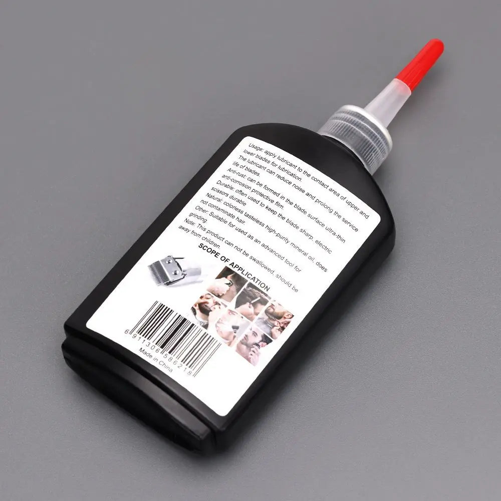 Special cooling lubricating oil for hair clippers Anti-abrasion oil for barber shears Noise reduction Rust prevention of blades