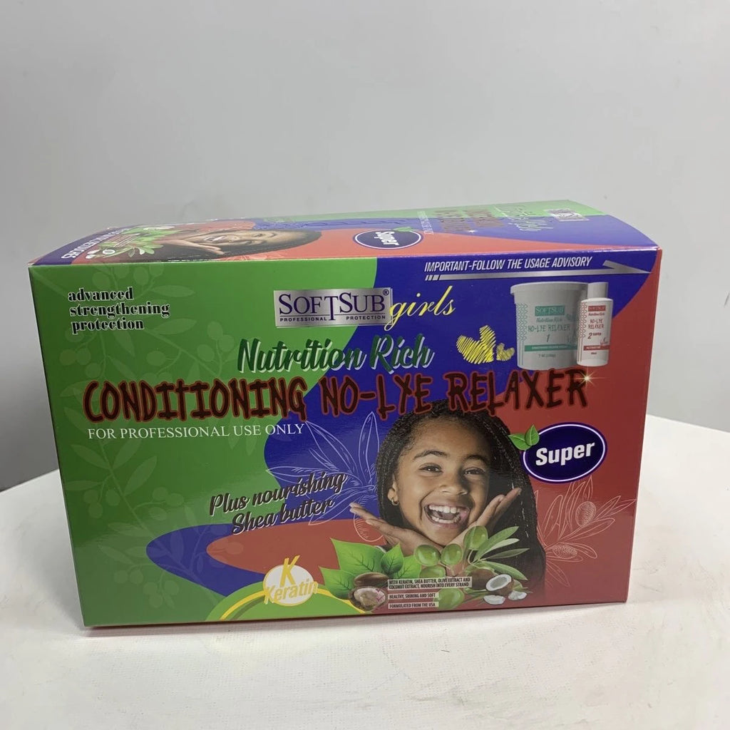 Organic Olive Oil NoLye Relaxer for Hair Care l Hair Straightening Solution Daily Use Hair Care Product