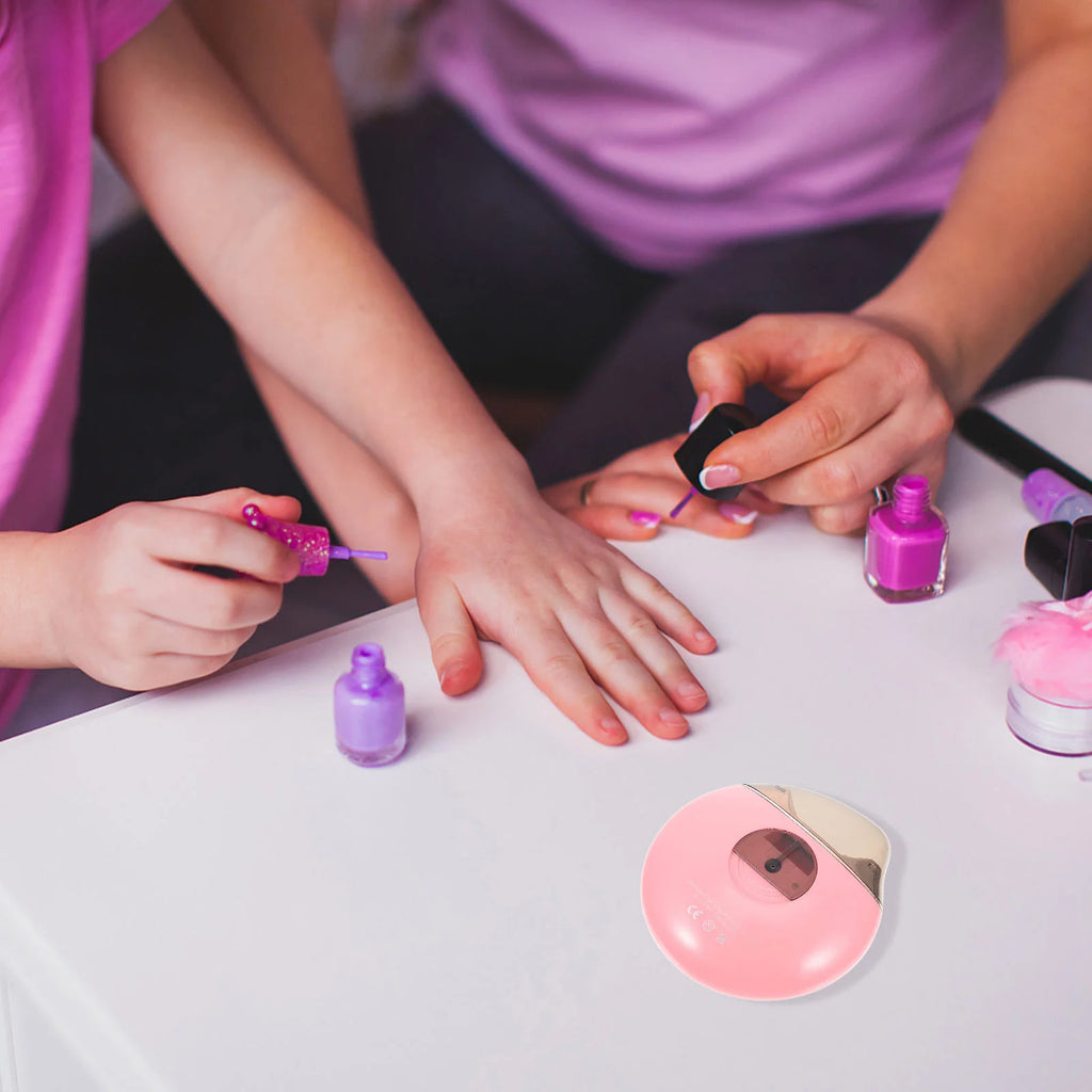 1Set Electric Nail Trimmer Safe Durable Portable Nail Care Tool Kit with Replacement Heads for Adults